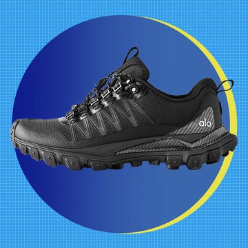 Two pairs of athletic shoes displayed side by side. Two pairs of athletic shoes displayed side by side.