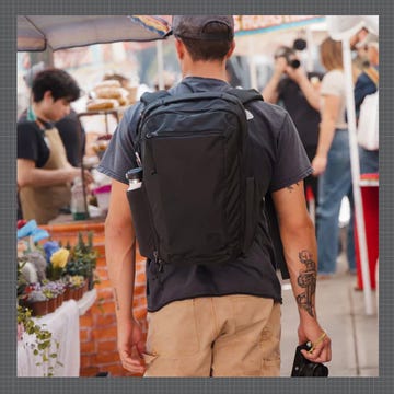 Showcases three different backpacks featuring unique designs. Showcases three different backpacks featuring unique designs.